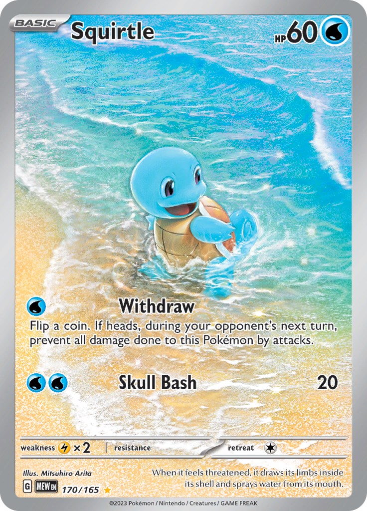 Squirtle (170/165) [Scarlet & Violet: 151] | Exor Games Truro