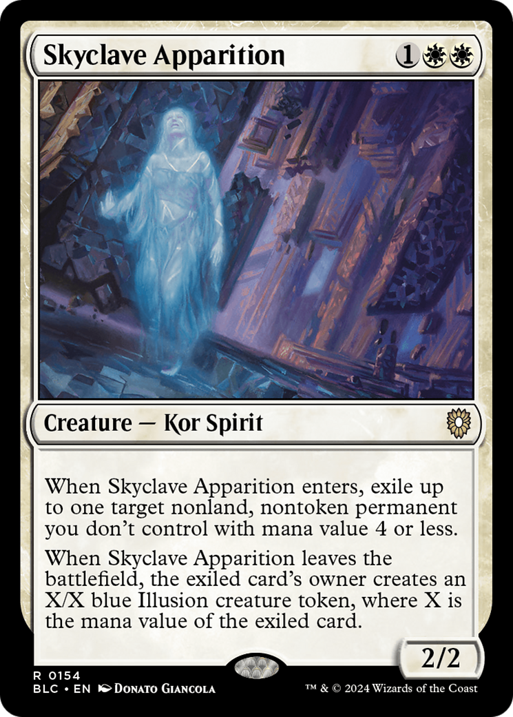 Skyclave Apparition [Bloomburrow Commander] | Exor Games Truro