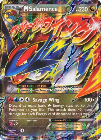 M Salamence EX (XY171) (Jumbo Card) [XY: Black Star Promos] | Exor Games Truro