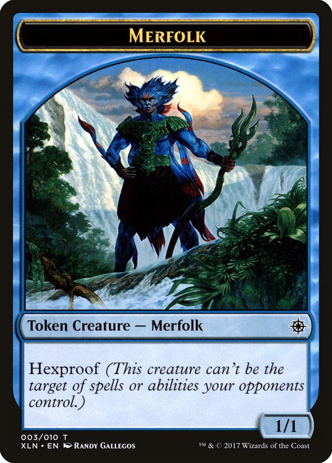 Merfolk Token [Ixalan Tokens] | Exor Games Truro