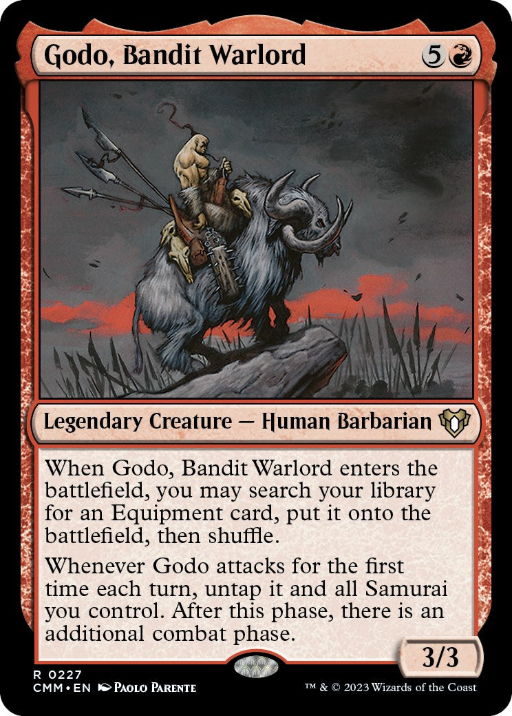 Godo, Bandit Warlord [Commander Masters] | Exor Games Truro