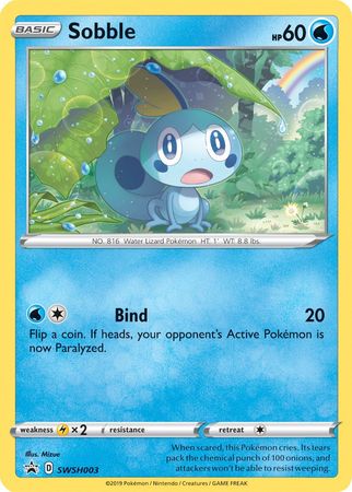 Sobble (SWSH003) [Sword & Shield: Black Star Promos] | Exor Games Truro