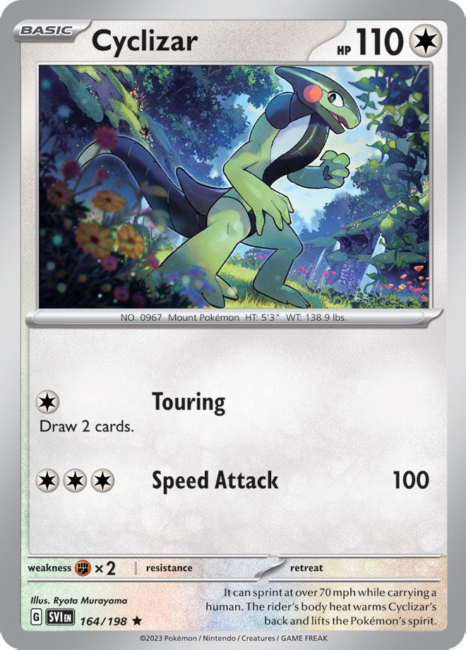 Cyclizar (164/198) (Theme Deck Exclusive) [Scarlet & Violet: Base Set] | Exor Games Truro