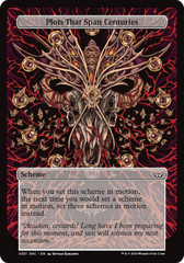 Plots That Span Centuries (Full Art) [Duskmourn: Archenemy] | Exor Games Truro