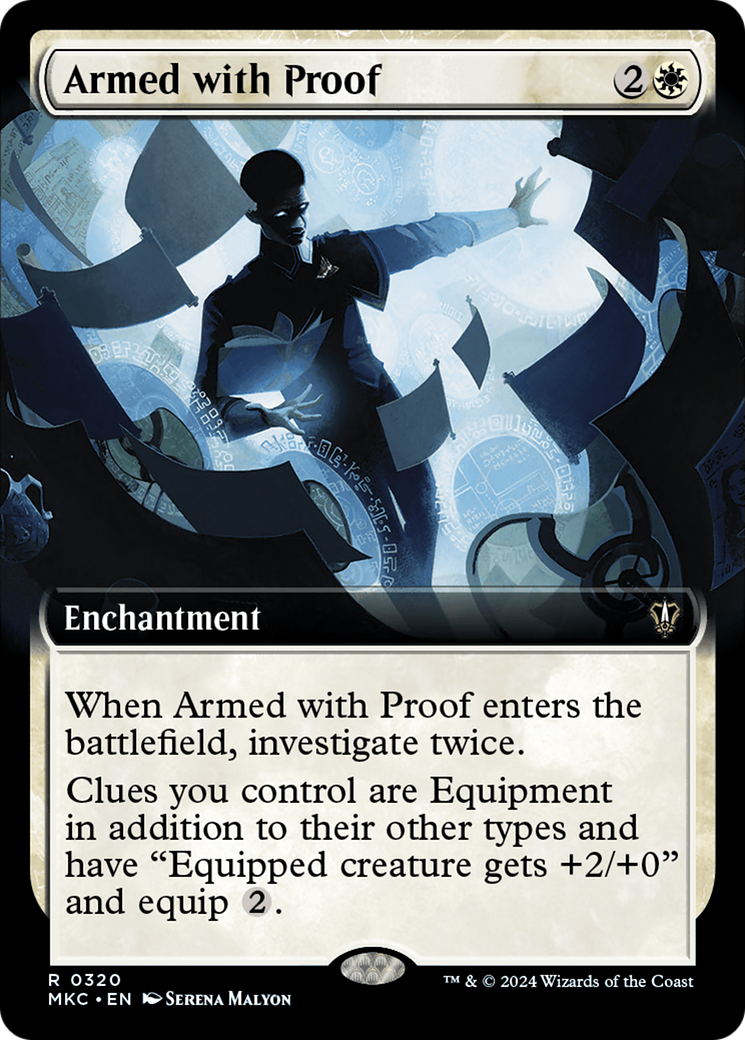 Armed with Proof (Extended Art) [Murders at Karlov Manor Commander] | Exor Games Truro