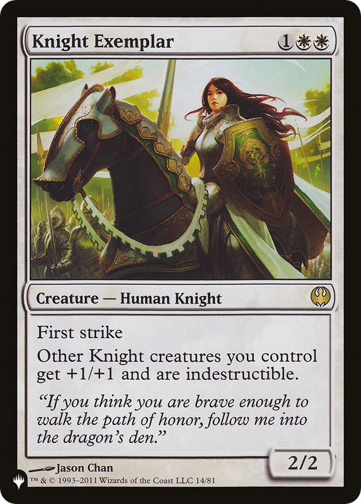 Knight Exemplar (14) [The List] | Exor Games Truro