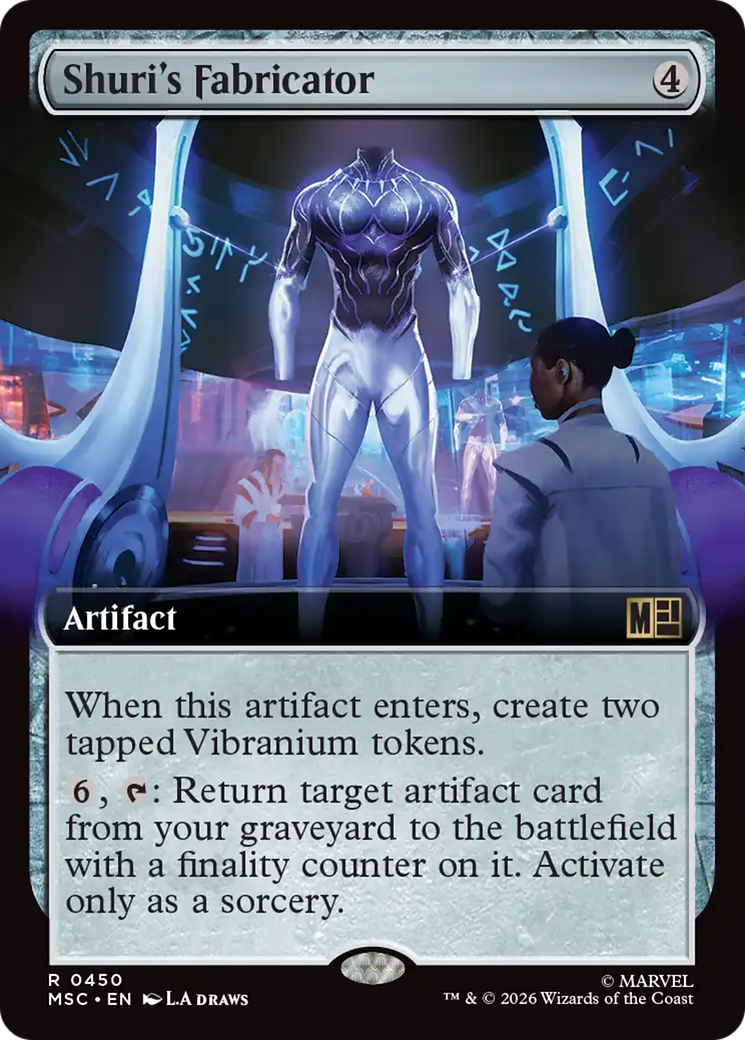 Shuri's Fabricator (Extended Art) [Marvel Super Heroes Commander] | Exor Games Truro
