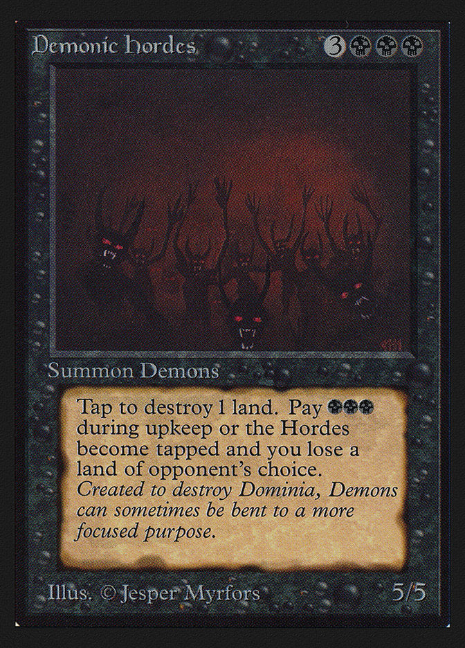 Demonic Hordes [International Collectors' Edition] | Exor Games Truro