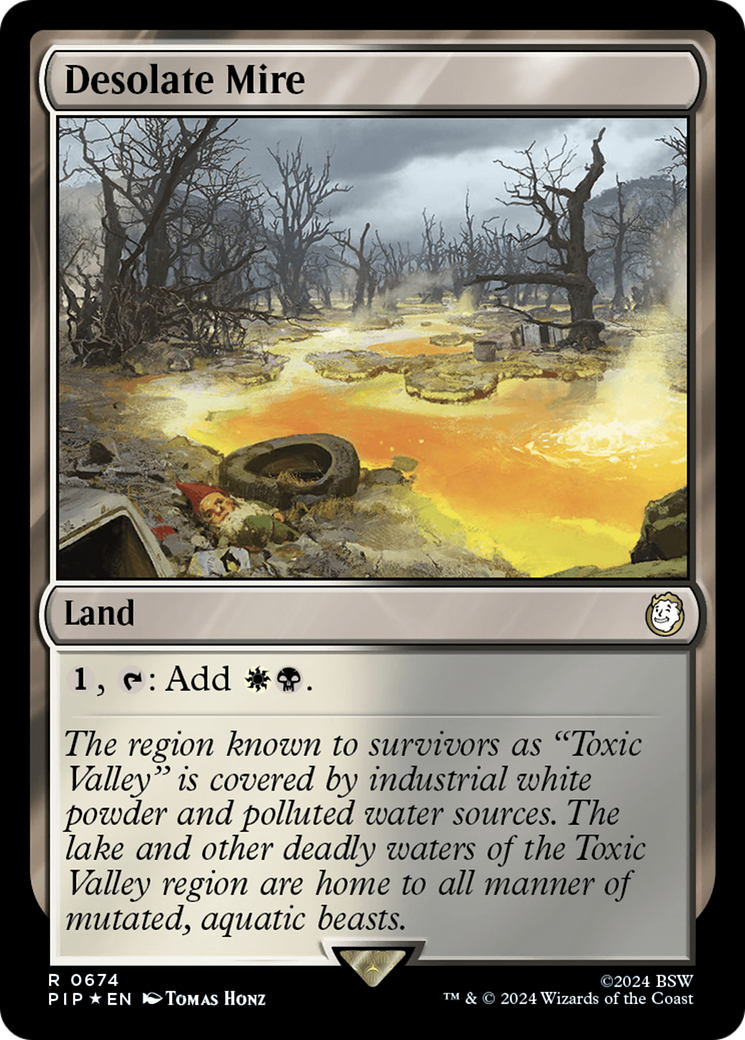 Desolate Mire (Surge Foil) [Fallout] | Exor Games Truro