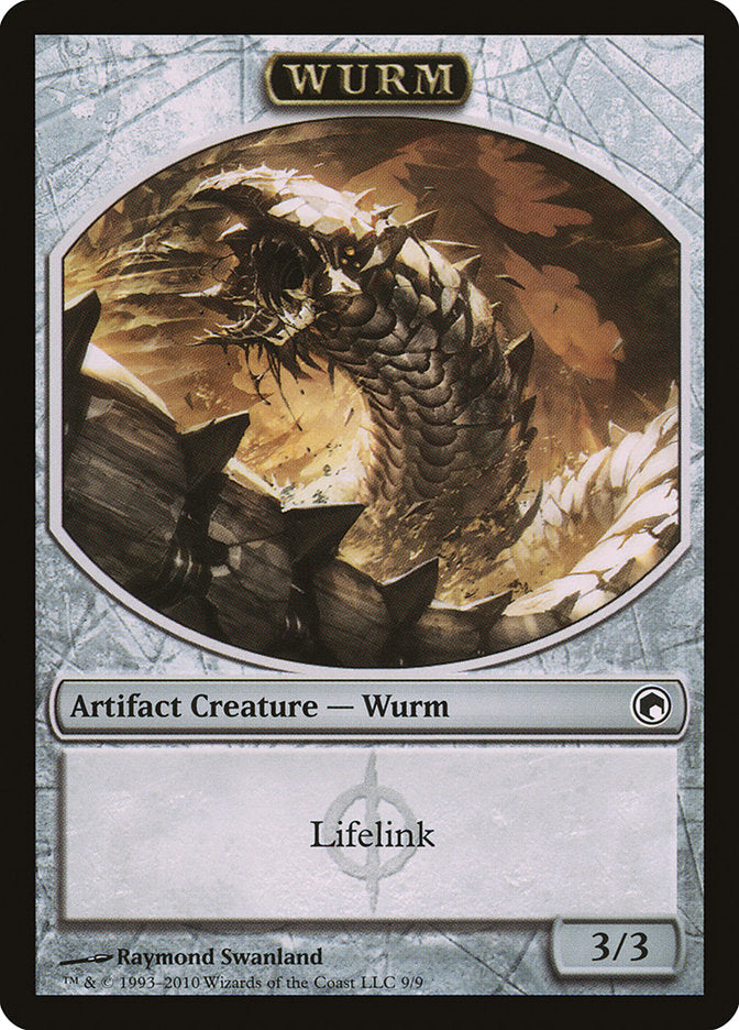 Wurm Token (9/9) [Scars of Mirrodin Tokens] | Exor Games Truro