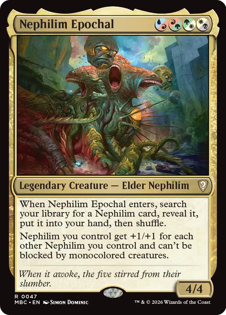 Nephilim Epochal [Mystery Booster: Commander Edition] | Exor Games Truro