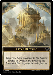 City's Blessing // Dragon Egg Double-Sided Token [Commander Masters Tokens] | Exor Games Truro