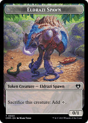 Eldrazi Spawn // Phyrexian Germ Double-Sided Token [Commander Masters Tokens] | Exor Games Truro