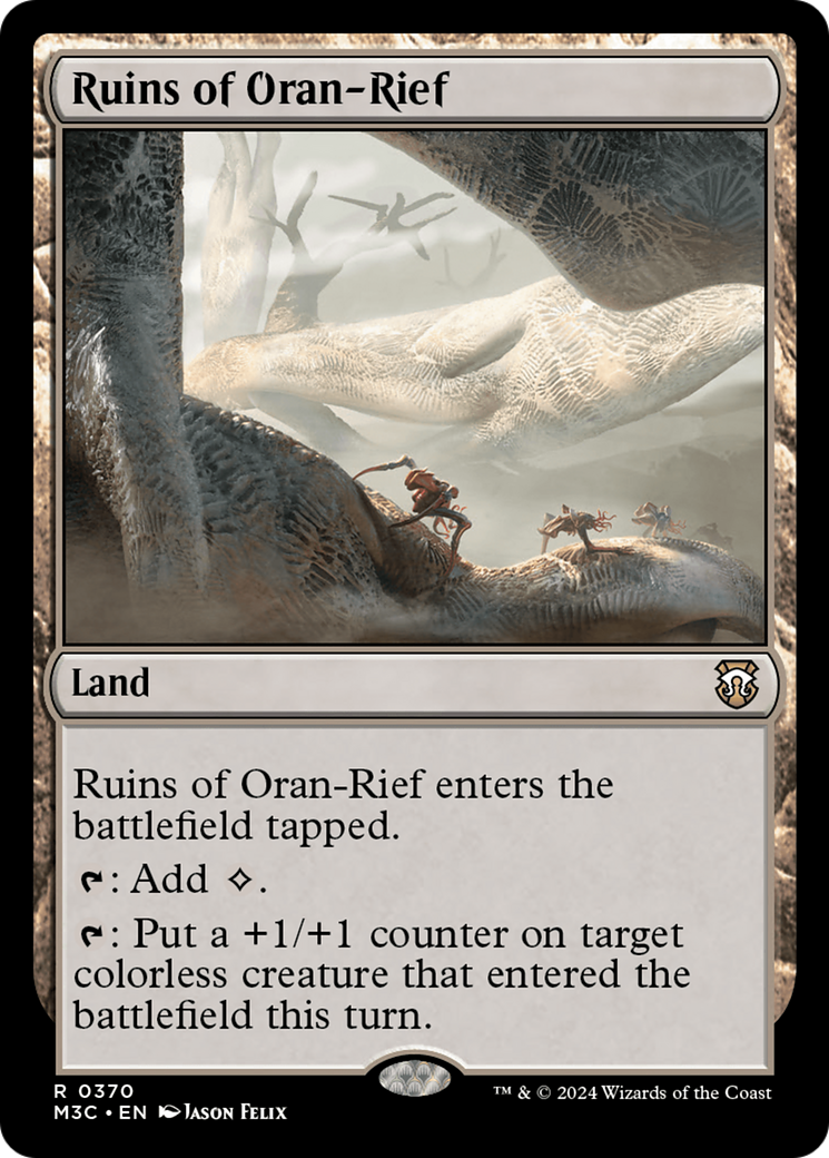 Ruins of Oran-Rief (Ripple Foil) [Modern Horizons 3 Commander] | Exor Games Truro