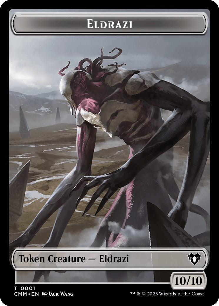 Eldrazi // Cat (0030) Double-Sided Token [Commander Masters Tokens] | Exor Games Truro