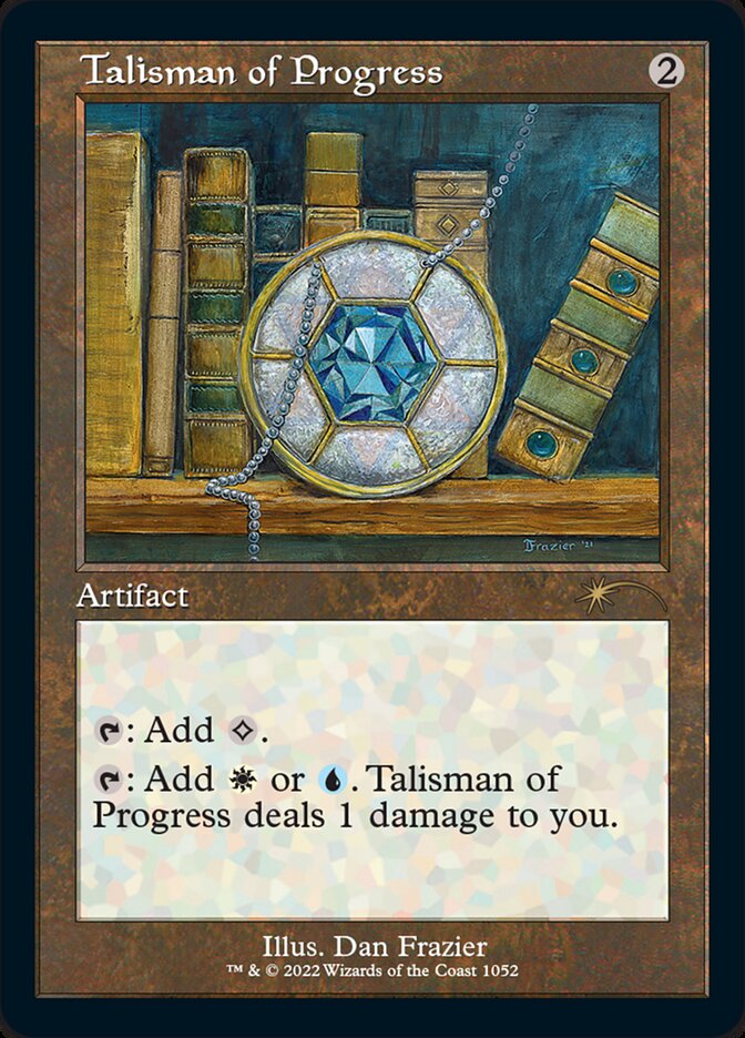 Talisman of Progress (Foil Etched) [Secret Lair Drop Series] | Exor Games Truro