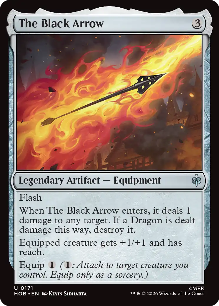 The Black Arrow [The Hobbit] | Exor Games Truro