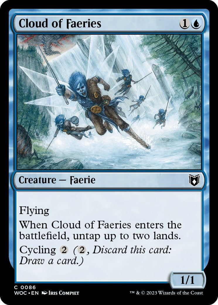 Cloud of Faeries [Wilds of Eldraine Commander] | Exor Games Truro