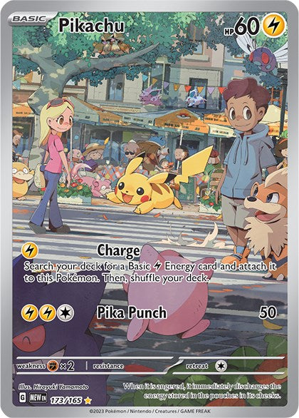 Pikachu (173/165) [Scarlet & Violet: 151] | Exor Games Truro