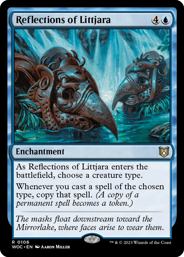 Reflections of Littjara [Wilds of Eldraine Commander] | Exor Games Truro