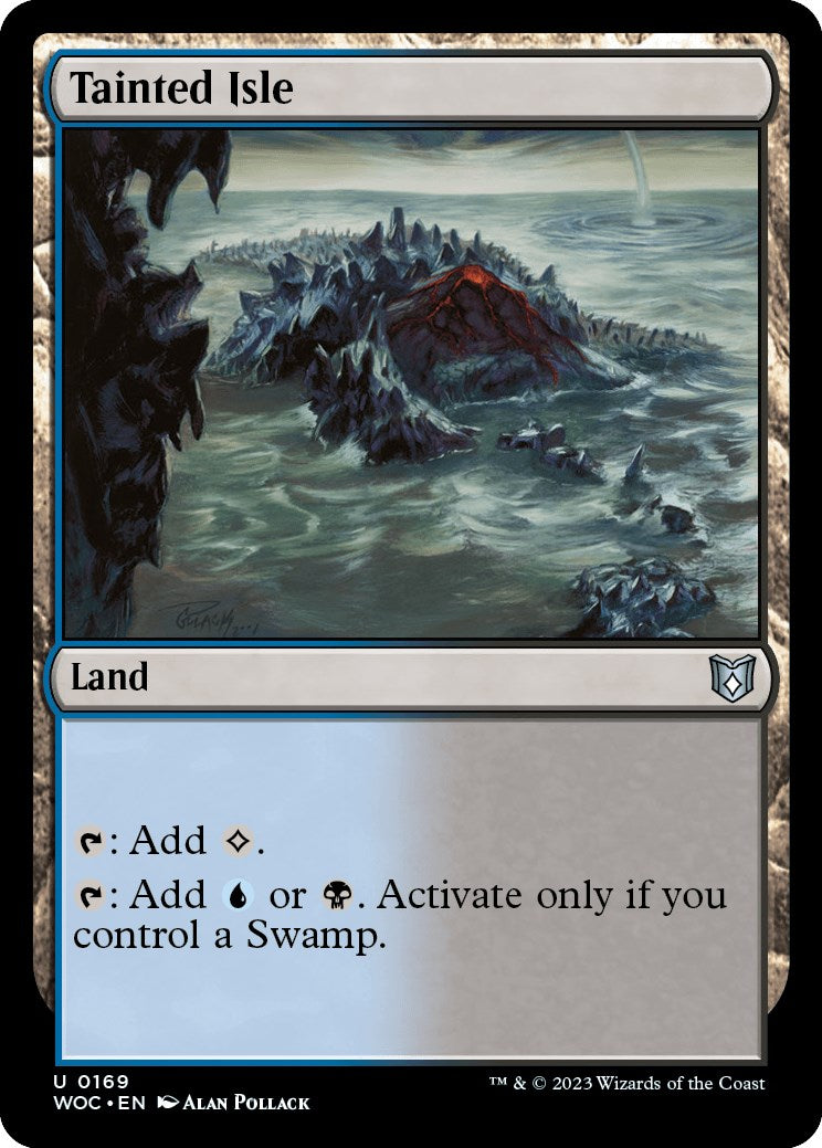 Tainted Isle [Wilds of Eldraine Commander] | Exor Games Truro
