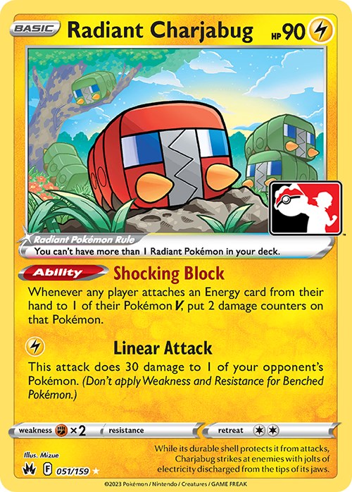 Radiant Charjabug (051/159) [Prize Pack Series Three] | Exor Games Truro