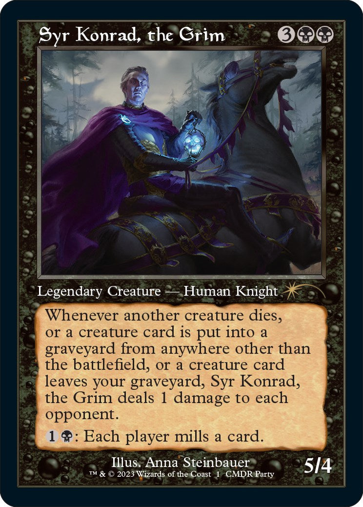 Syr Konrad, the Grim (Retro) [MagicFest 2023] | Exor Games Truro