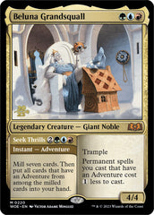Beluna Grandsquall // Seek Thrills(Promo Pack) [Wilds of Eldraine Promos] | Exor Games Truro