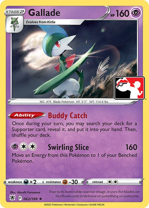 Gallade (062/189) [Prize Pack Series Three] | Exor Games Truro