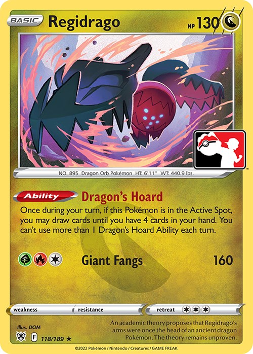 Regidrago (118/189) [Prize Pack Series Three] | Exor Games Truro