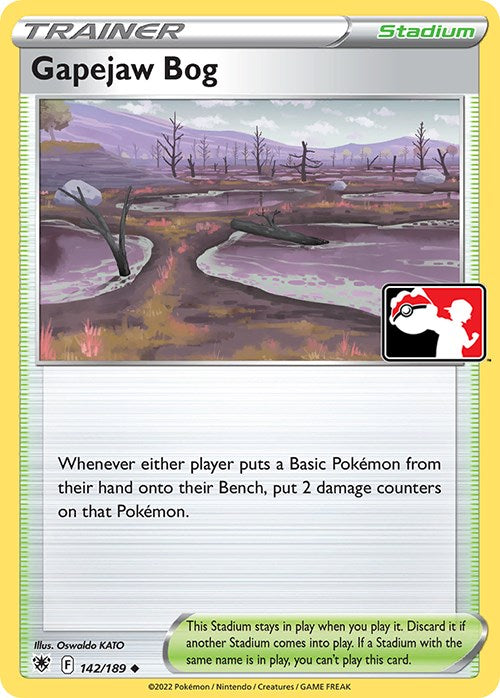 Gapejaw Bog (142/189) [Prize Pack Series Three] | Exor Games Truro