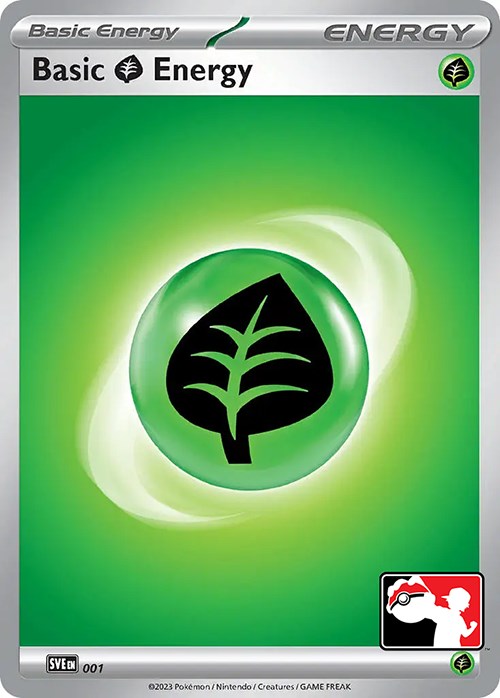 Basic Grass Energy (001) [Prize Pack Series Three] | Exor Games Truro