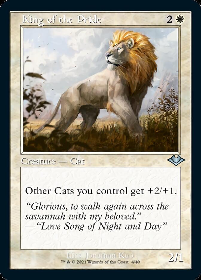 King of the Pride (Retro Foil Etched) [Modern Horizons] | Exor Games Truro