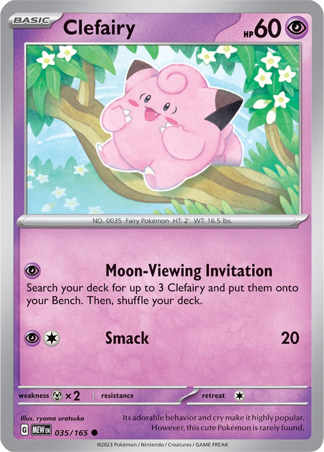 Clefairy (035/165) [Scarlet & Violet: 151] | Exor Games Truro