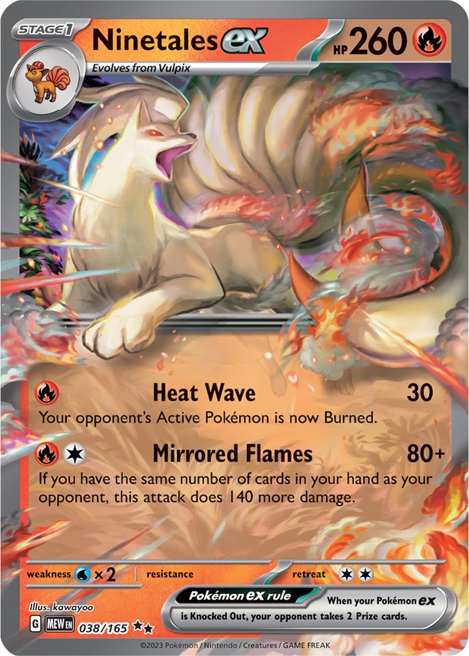 Ninetales ex (038/165) [Scarlet & Violet: 151] | Exor Games Truro