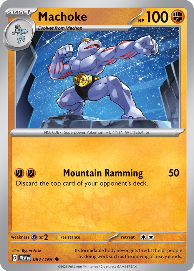 Machoke (067/165) [Scarlet & Violet: 151] | Exor Games Truro