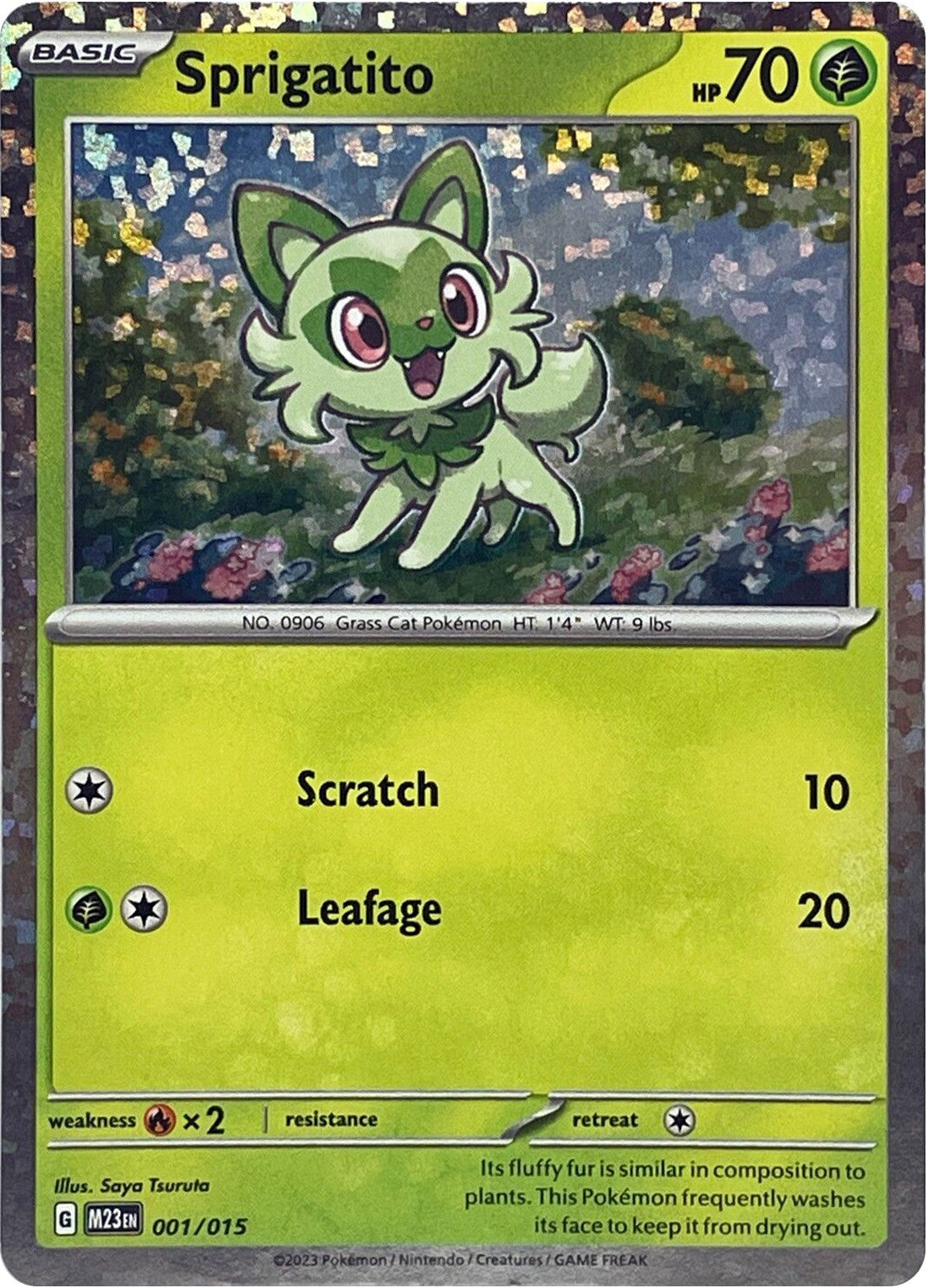 Sprigatito (001/015) [McDonald's Promos: 2023 Collection] | Exor Games Truro