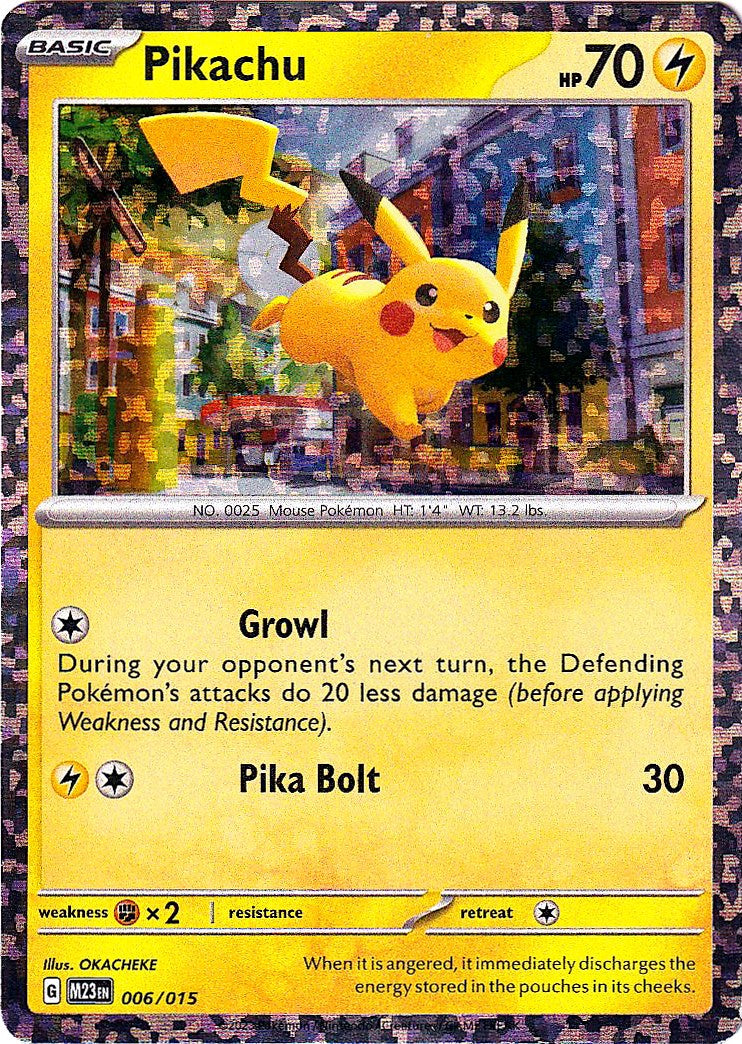 Pikachu (006/015) [McDonald's Promos: 2023 Collection] | Exor Games Truro