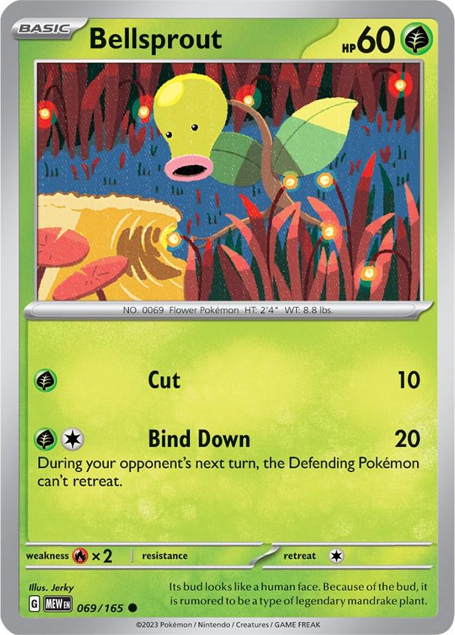 Bellsprout (069/165) [Scarlet & Violet 151] | Exor Games Truro