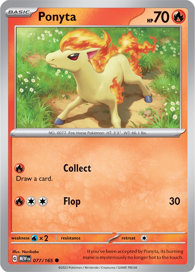 Ponyta (077/165) [Scarlet & Violet: 151] | Exor Games Truro