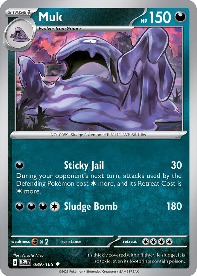 Muk (089/165) [Scarlet & Violet: 151] | Exor Games Truro