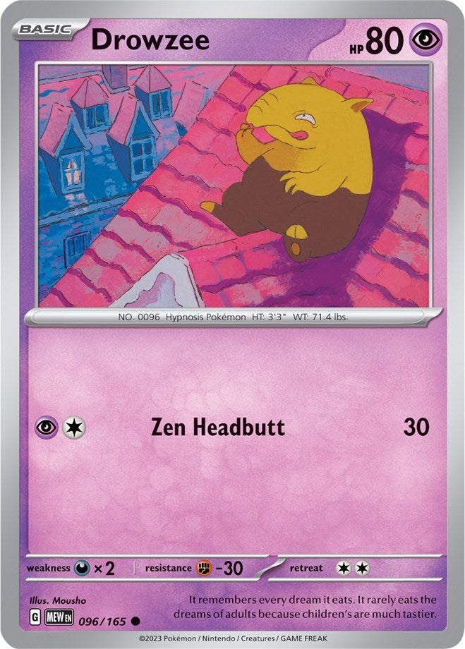 Drowzee (096/165) [Scarlet & Violet: 151] | Exor Games Truro