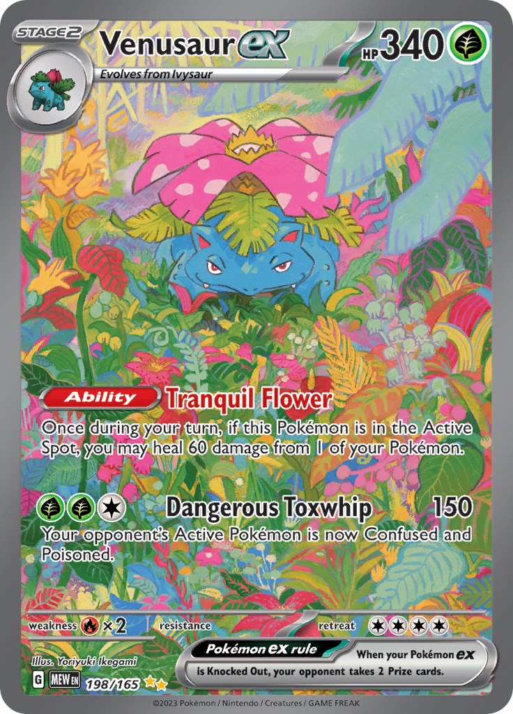 Venusaur ex (198/165) [Scarlet & Violet: 151] | Exor Games Truro