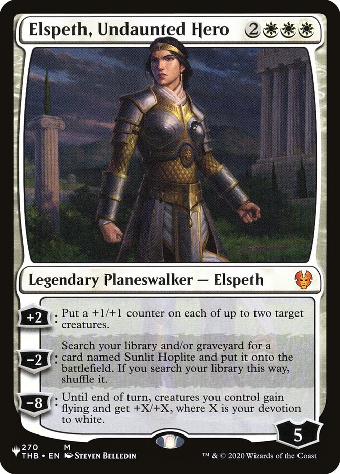 Elspeth, Undaunted Hero [The List] | Exor Games Truro
