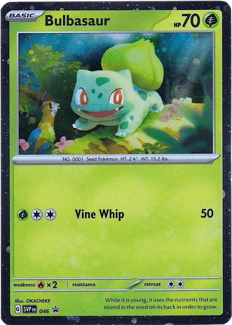 Bulbasaur (046) (Cosmos Holo) [Scarlet & Violet: Black Star Promos] | Exor Games Truro