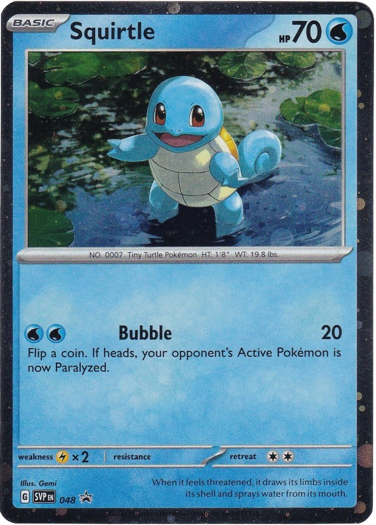 Squirtle (048) (Cosmos Holo) [Scarlet & Violet: Black Star Promos] | Exor Games Truro