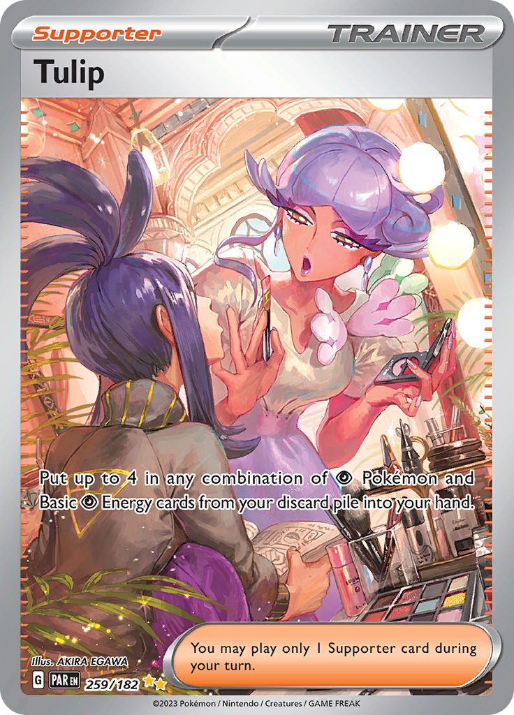 Tulip (259/182) [Scarlet & Violet: Paradox Rift] | Exor Games Truro