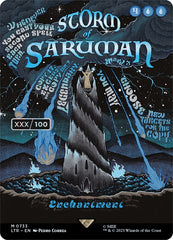 Storm of Saruman (Borderless Poster) (Serialized) [The Lord of the Rings: Tales of Middle-Earth] | Exor Games Truro