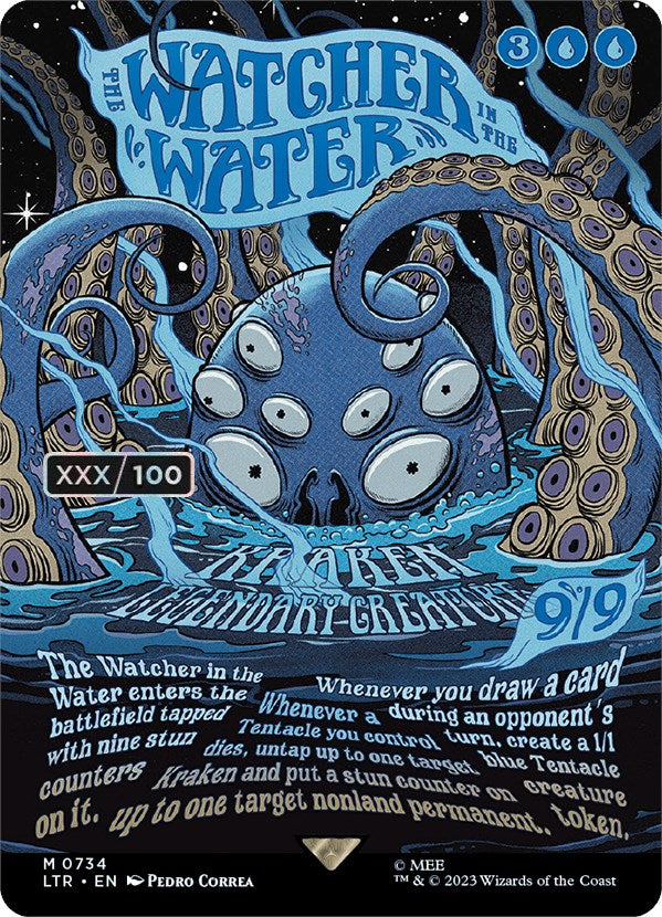 The Watcher in the Water (Borderless Poster) (Serialized) [The Lord of the Rings: Tales of Middle-Earth] | Exor Games Truro