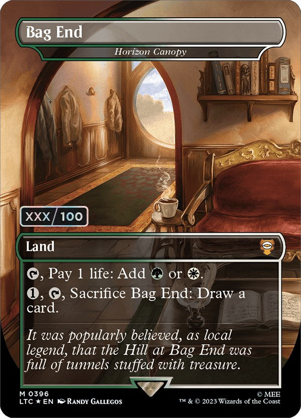 Bag End - Horizon Canopy (Serialized) [The Lord of the Rings: Tales of Middle-Earth Commander] | Exor Games Truro